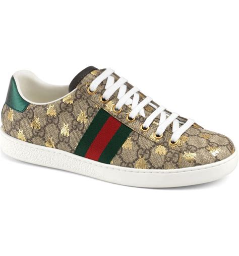 gucci ace sneakers women sizing|Gucci bee sneakers women's.